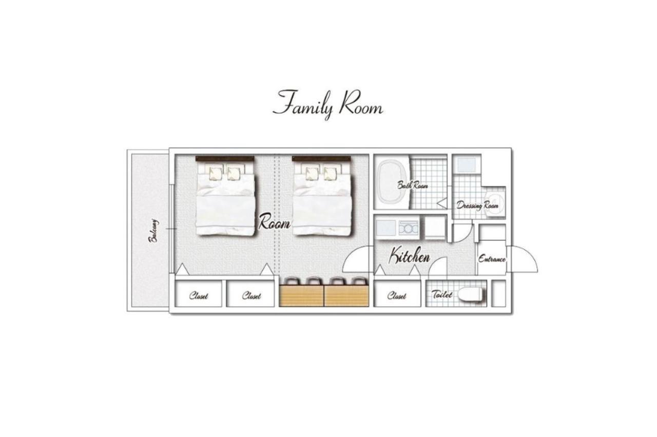 Toho Hotel Fukuoka Tenjin / Vacation Stay 78155 Eksteriør bilde